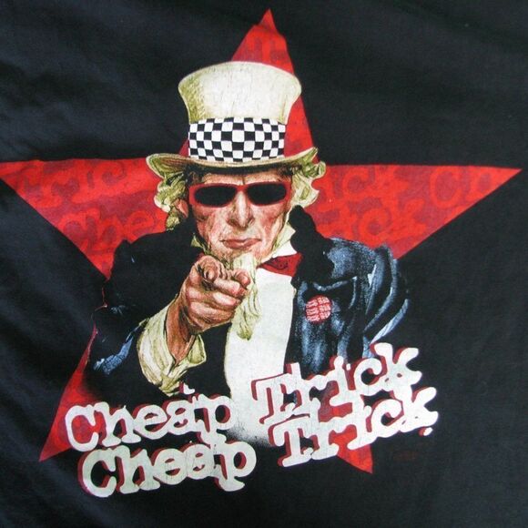 Vintage Cheap Trick 96-97 World Tour T-Shirt - Picture 1 of 6